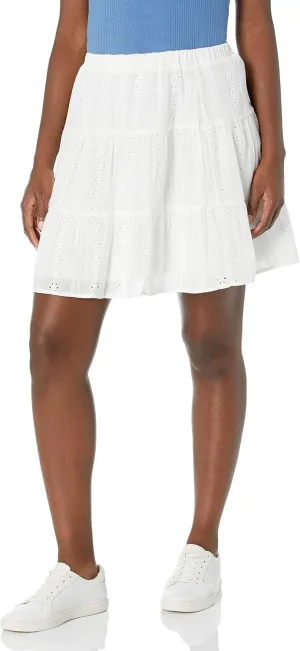 Sugar Lips Women's Marmont Eyelet Mini Skirt