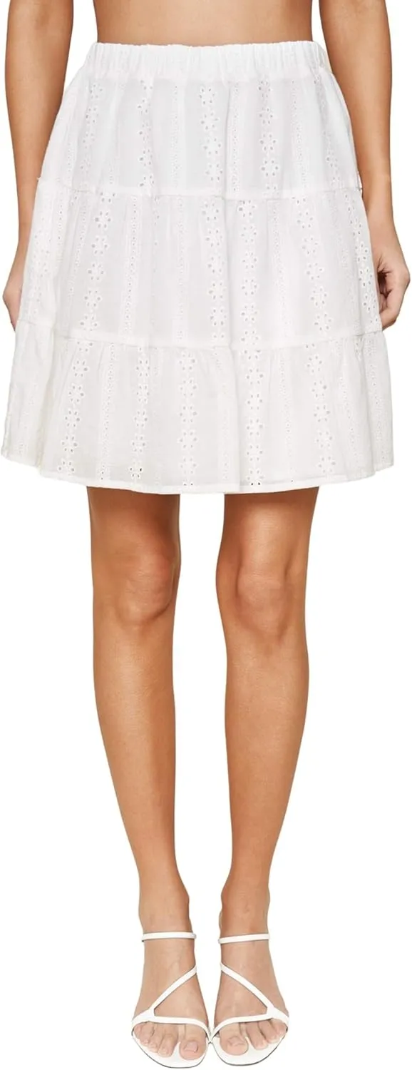 Sugar Lips Women's Marmont Eyelet Mini Skirt