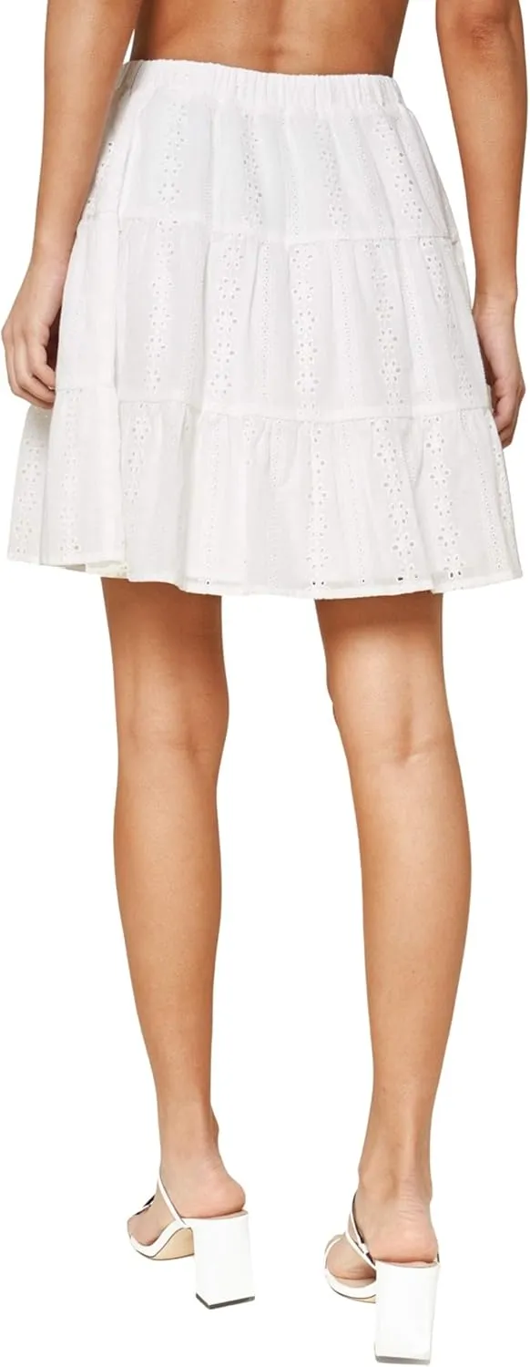 Sugar Lips Women's Marmont Eyelet Mini Skirt