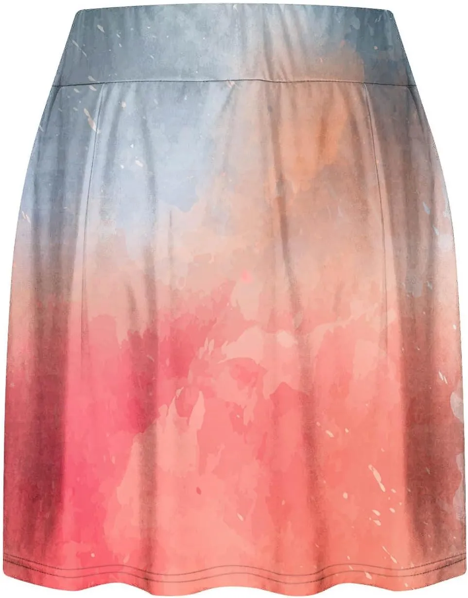 TANGNADE Skorts for Women Dressy Casual Skirt Athletic Inner Shorts for Running Tennis Golf Comfy Workout Sports Outfits