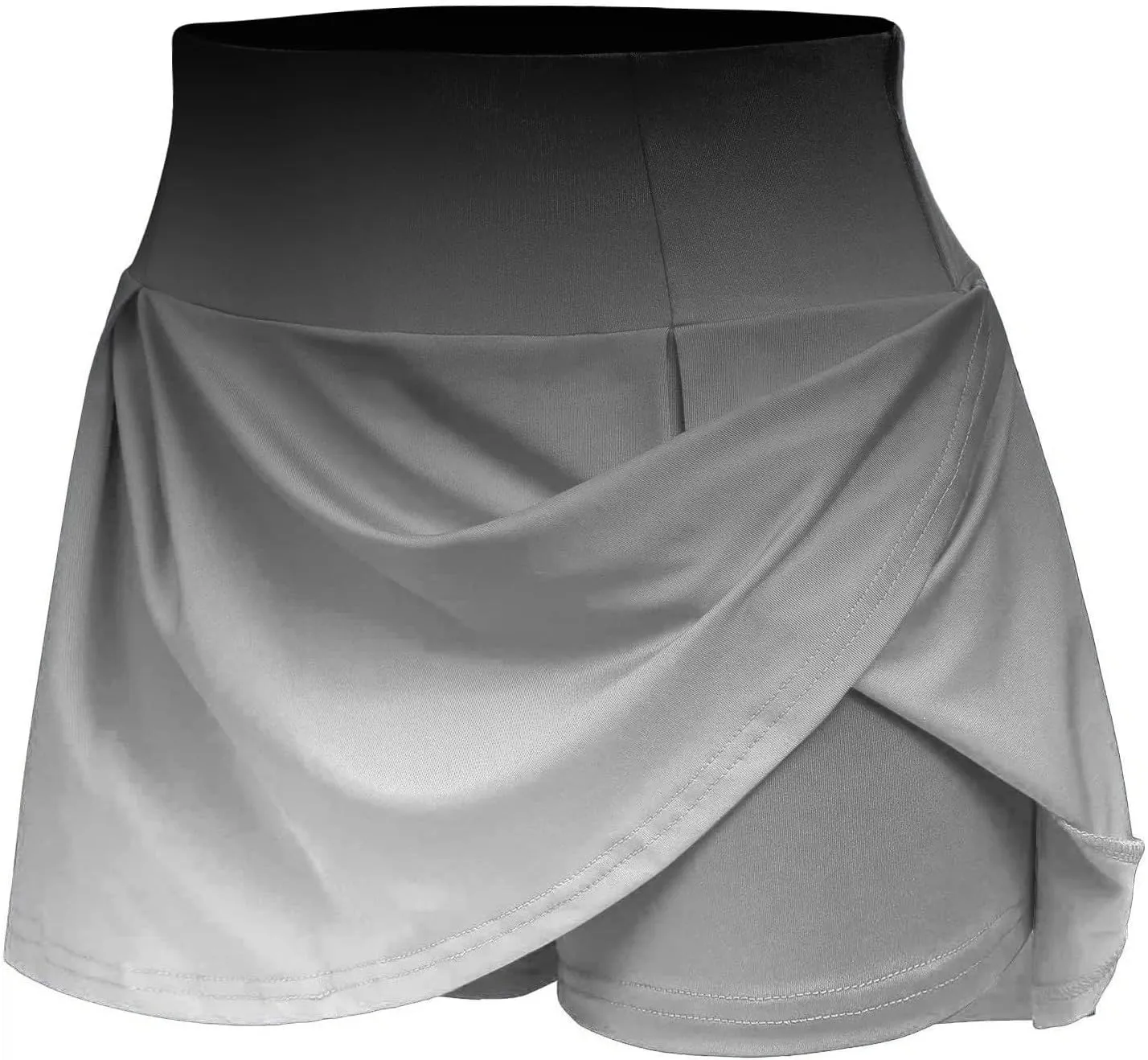 TANGNADE Womens Pleated Skorts Plus Size Skorts for Women High Waist Athletic Sports Pants Skirt Casual Strecthy Shorts