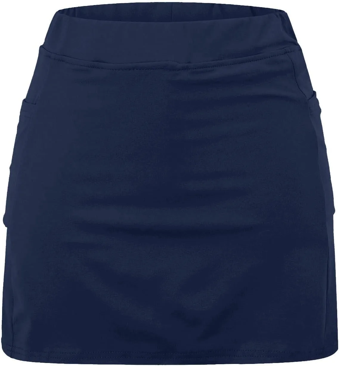 Tennis Skirts for Women Solid Mini Skirt Tummy Control Golf Skirts with Shorts Athletic Skorts Elastic Yoga Culottes