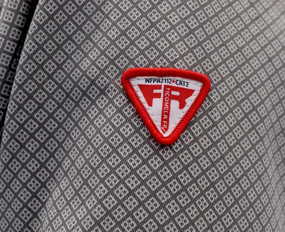 TICOMELA FR Shirt for Men Flame Resistant Shirts 6.5oz Light Weight Plaid Men's Fire Retardant Shirts