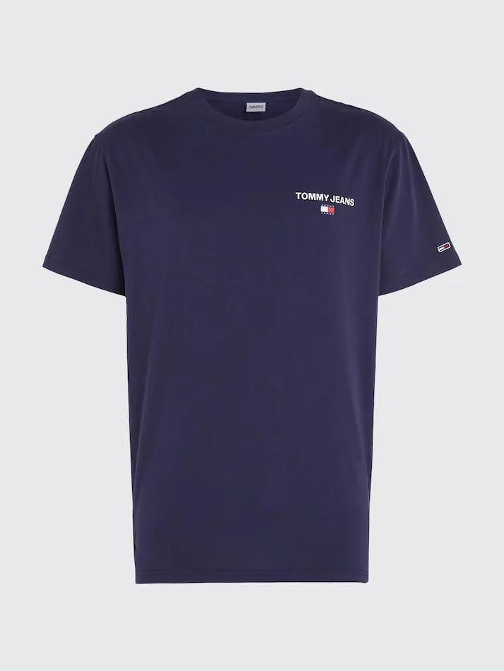 TOMMY HILFIGER BACK LOGO CLASSIC FIT T-SHIRT - Twilight Navy