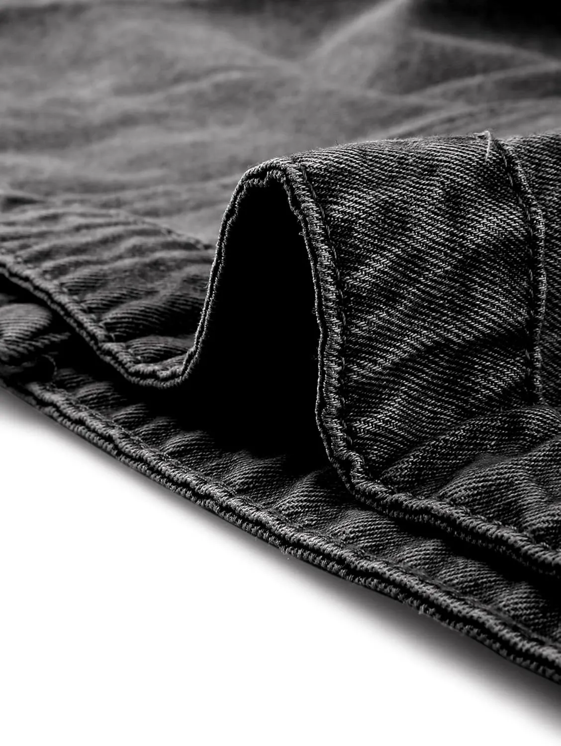 uxcell Denim Vest Top for Women Plus Size Sleeveless Button Down Waistcoat with Two Chest Flap Pockets Jean Jacket Vest
