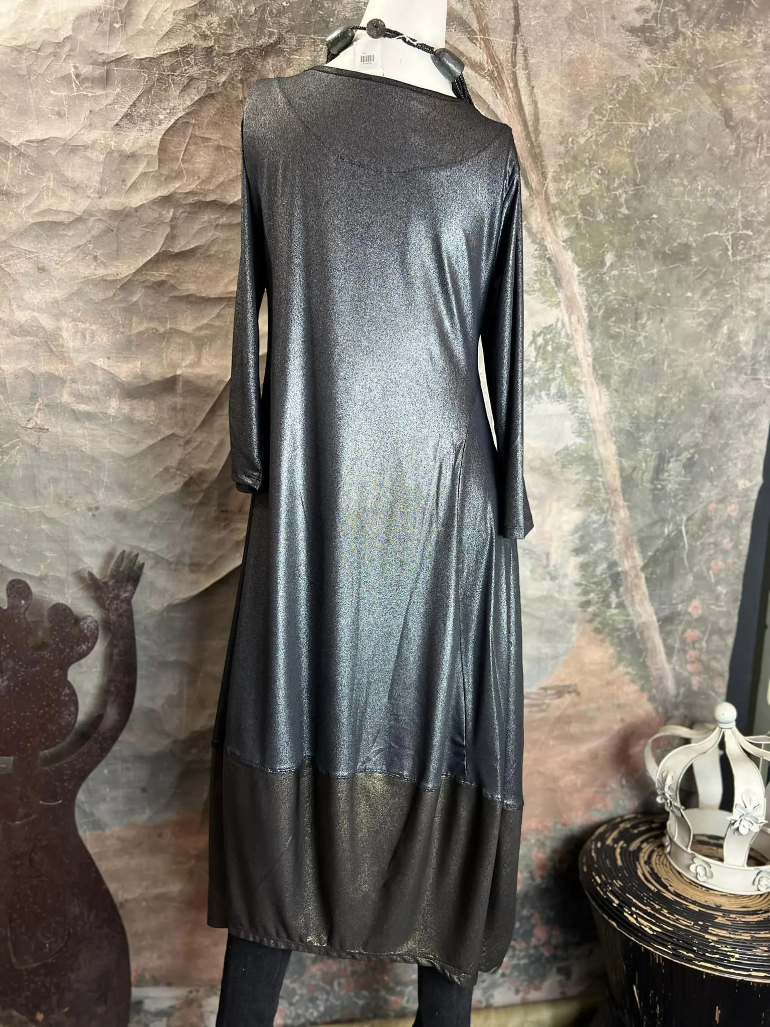 VG-1930 Demi Dress-Silver