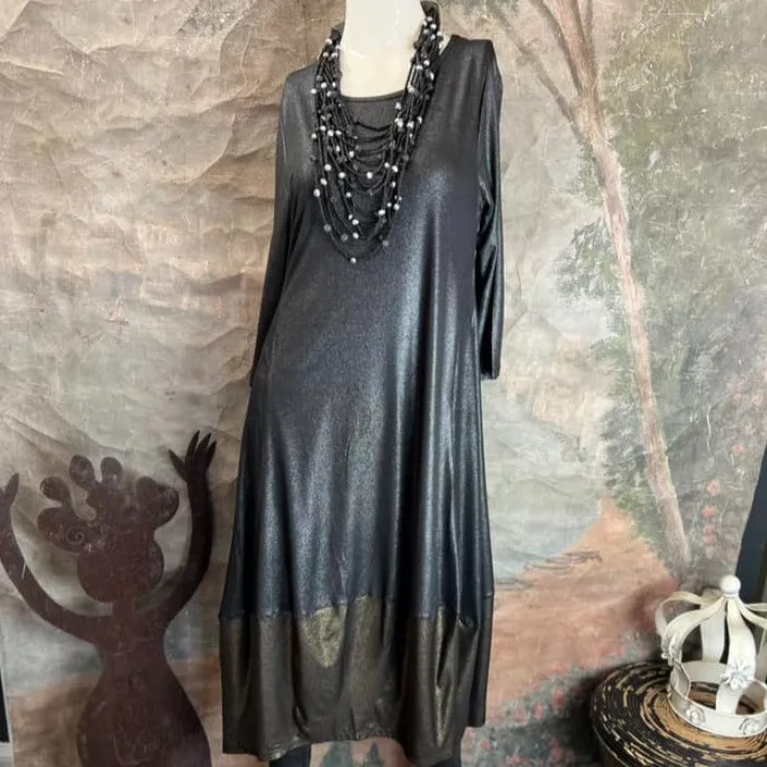 VG-1930 Demi Dress-Silver