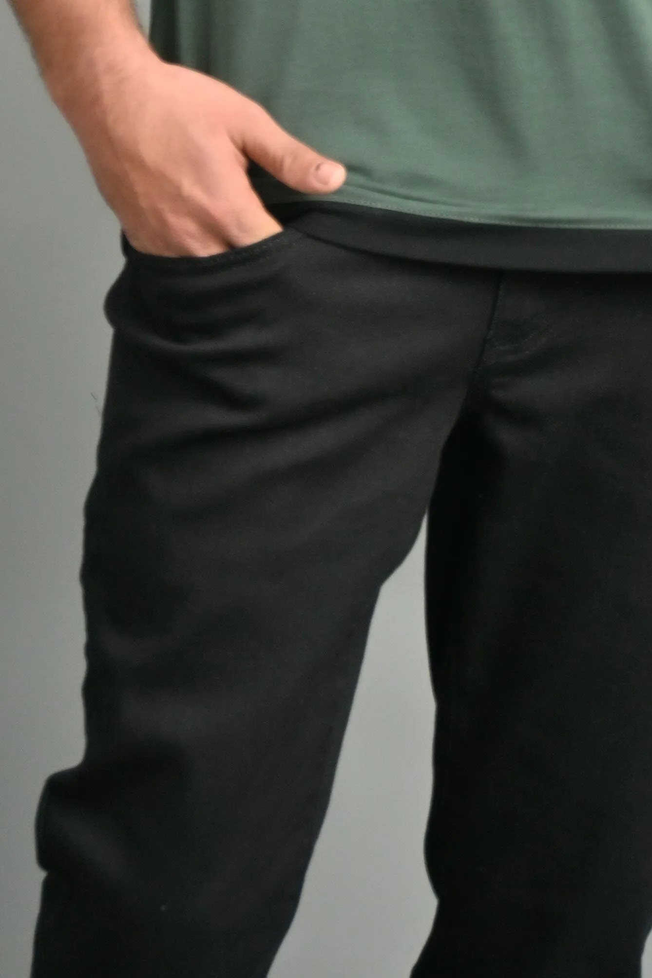 Vintage Men's Classic Regular Fit Denim