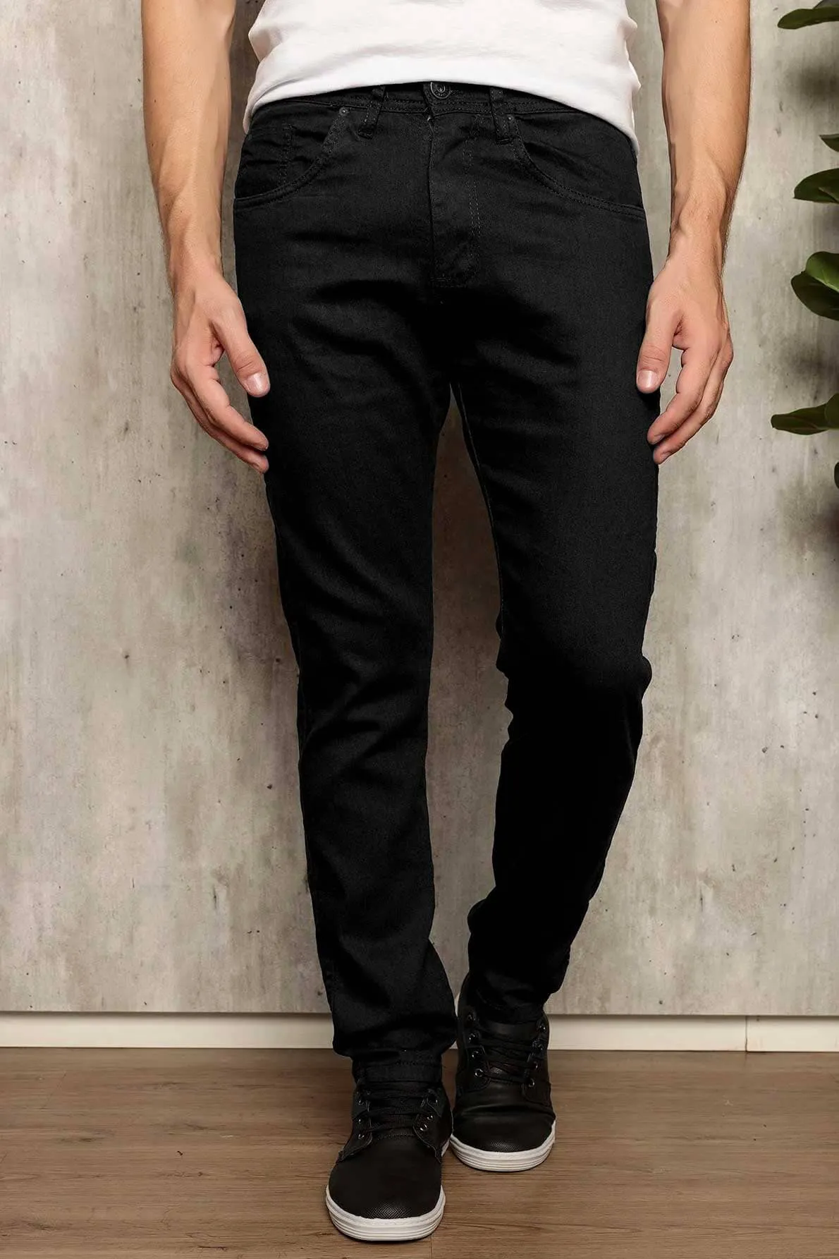Vintage Men's Classic Regular Fit Denim