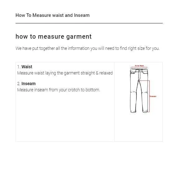 Vintage Men's Classic Regular Fit Denim