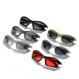Wholesale Modern Retro Geometric Sunglasses Trendy Sunglasses