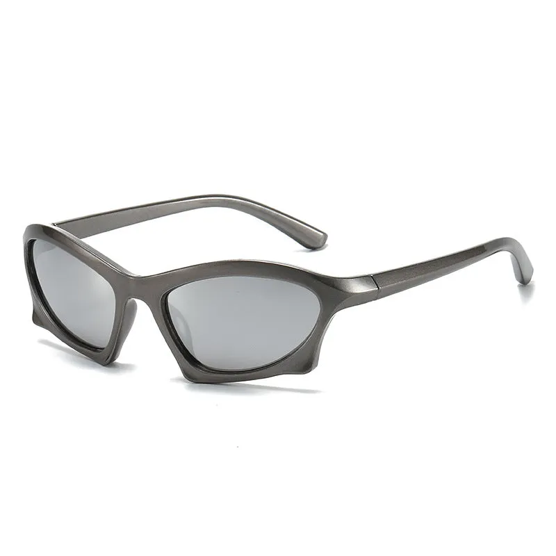 Wholesale Modern Retro Geometric Sunglasses Trendy Sunglasses