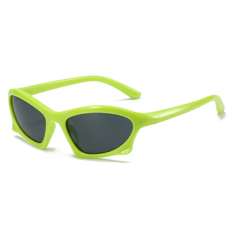 Wholesale Modern Retro Geometric Sunglasses Trendy Sunglasses