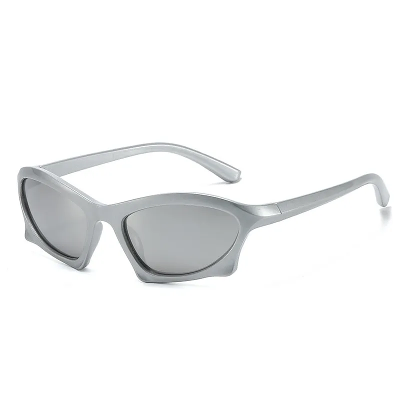 Wholesale Modern Retro Geometric Sunglasses Trendy Sunglasses