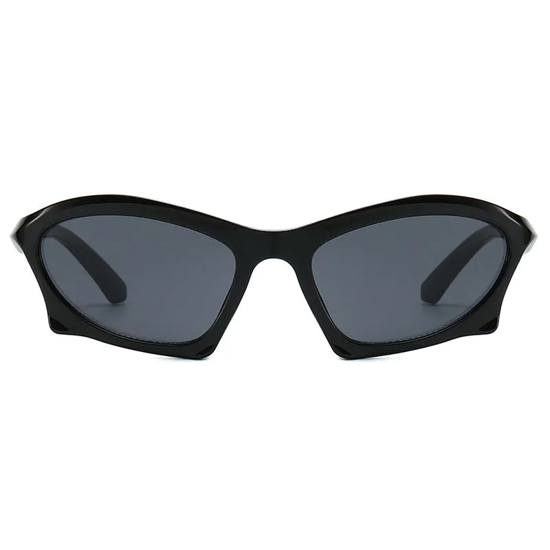 Wholesale Modern Retro Geometric Sunglasses Trendy Sunglasses