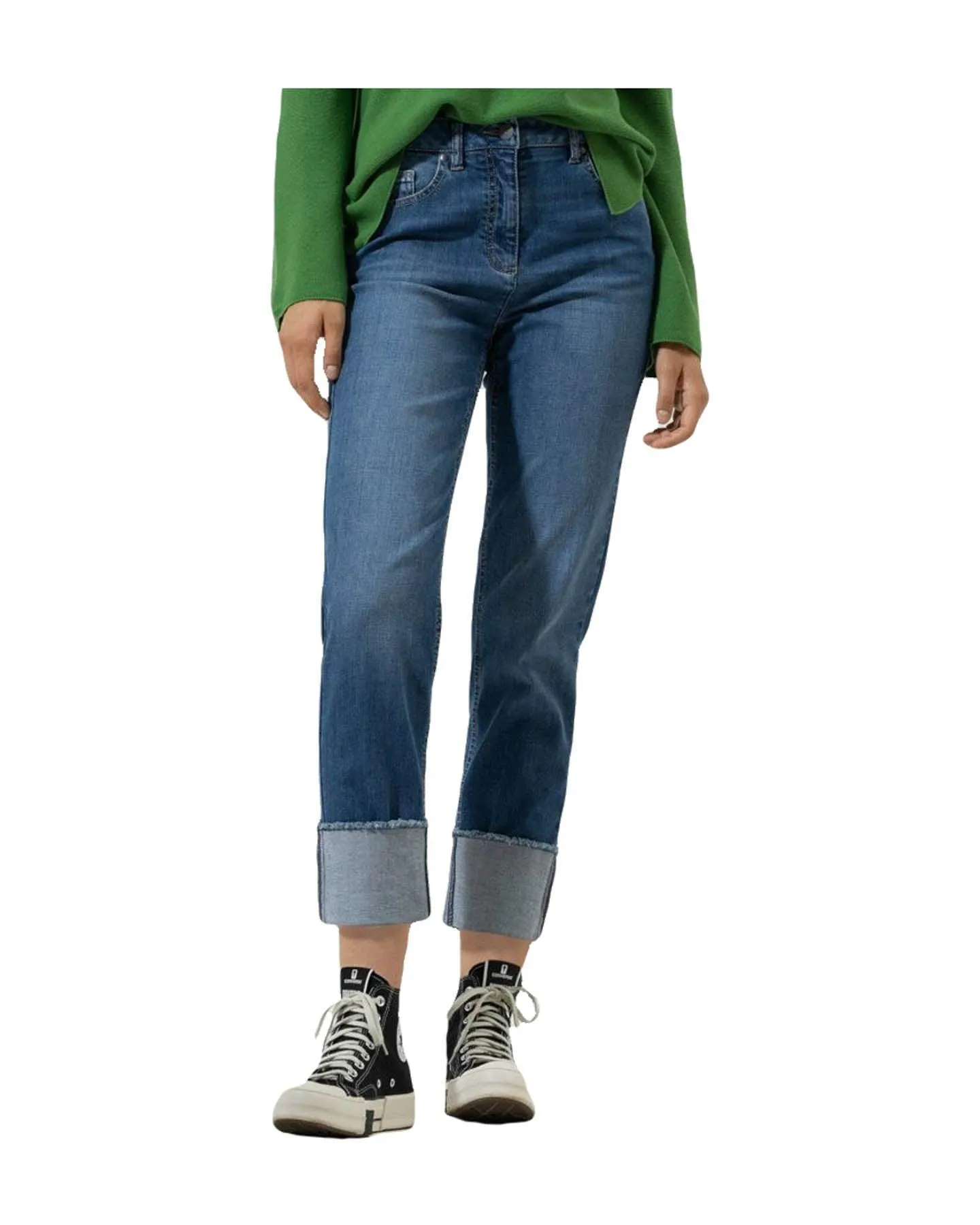 Wide Cuff Jeans