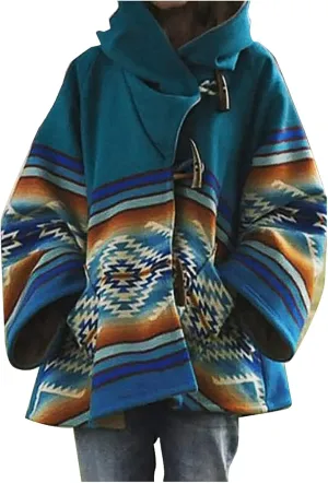 Winter Coats for Women Yellowstone Blend Beth Dutton Blue Hooded Kelly Reilly Coat