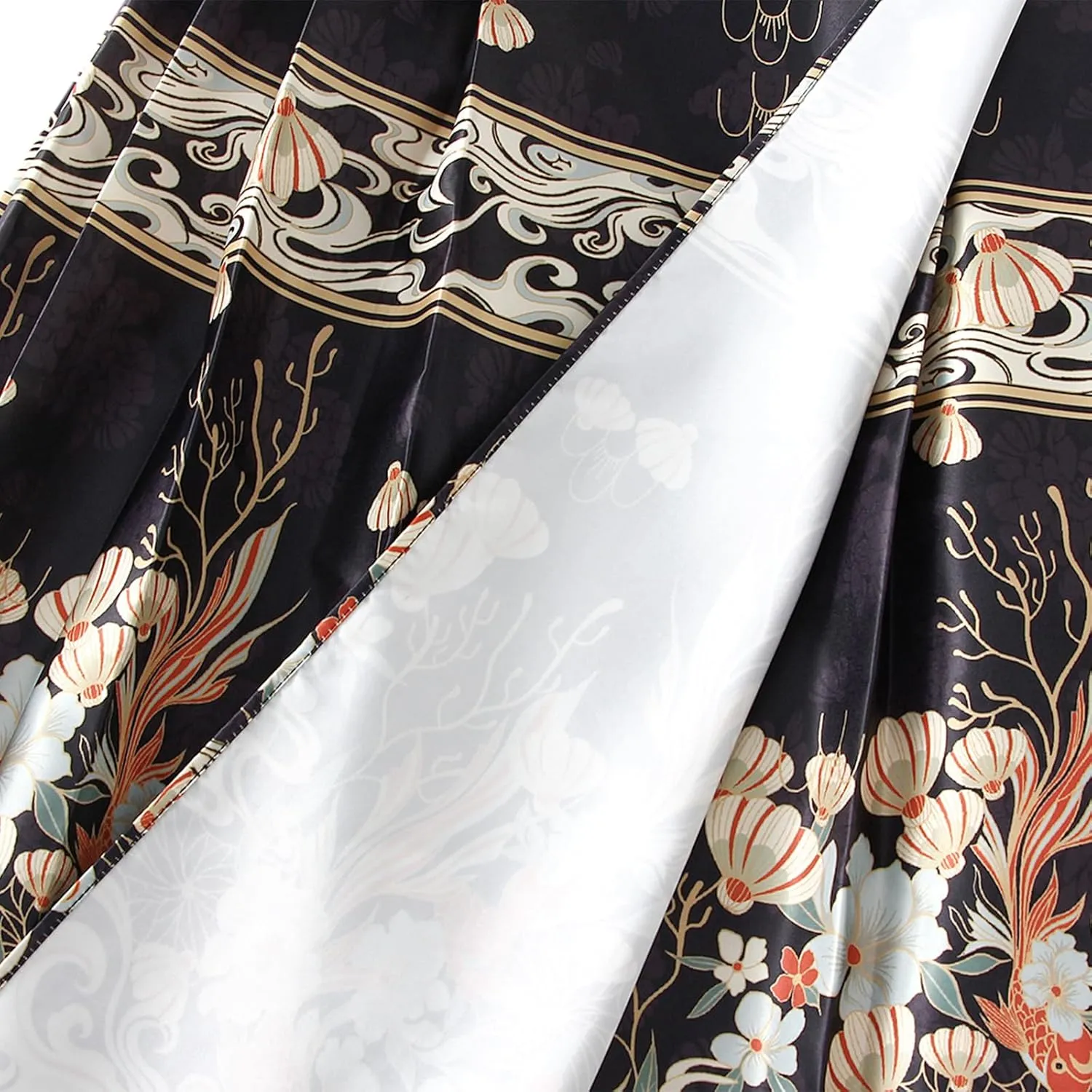 Women's 2024 Bohemian Long Skirts Elastic High Waist A Line Maxi Skirts Summer Casual Pleated Flowy Skirts