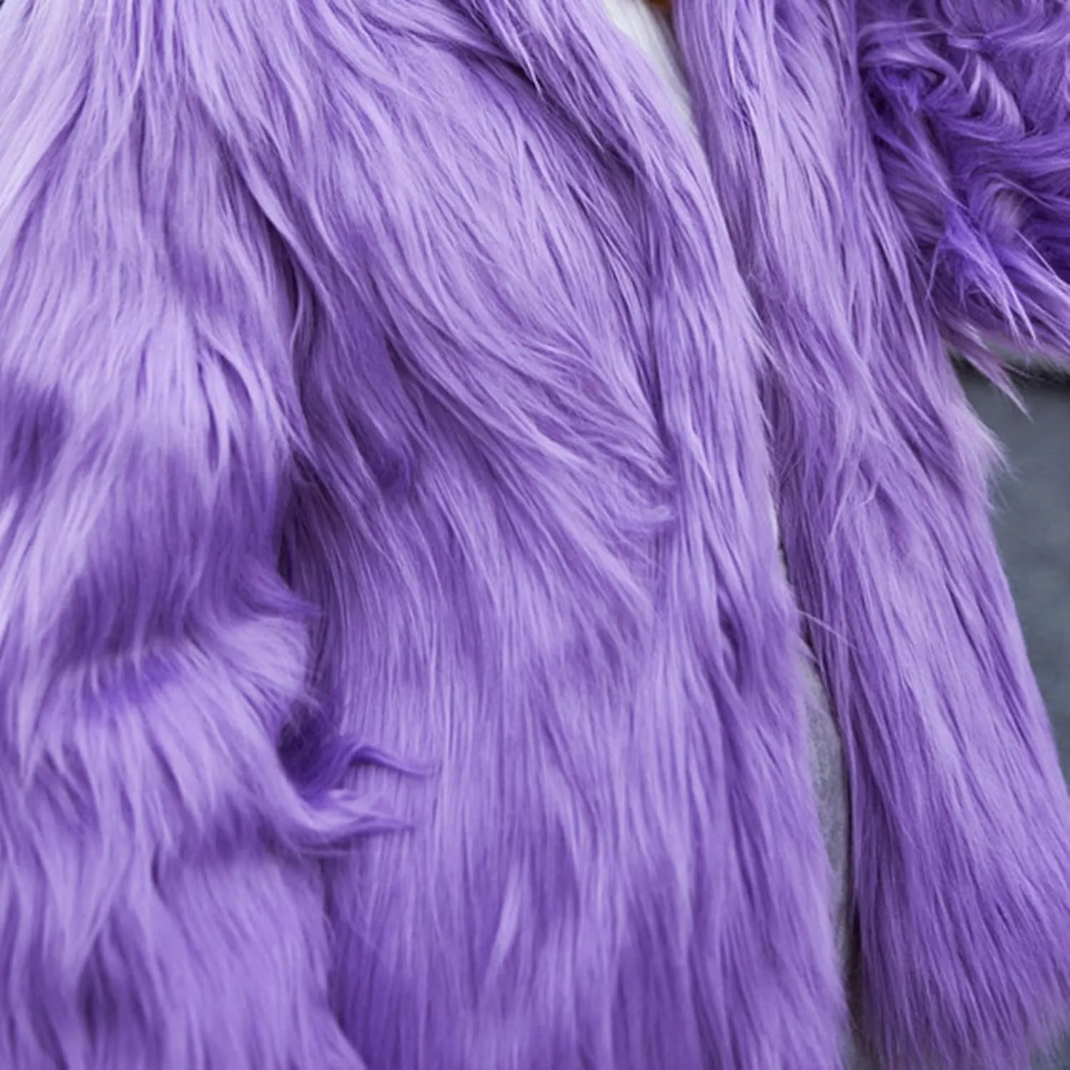 Women's 2024 Winter Coats Fleece Cropped Fuzzy Jacket Long Sleeve Pockets Shaggy Warm Outerwear Soft Clothes