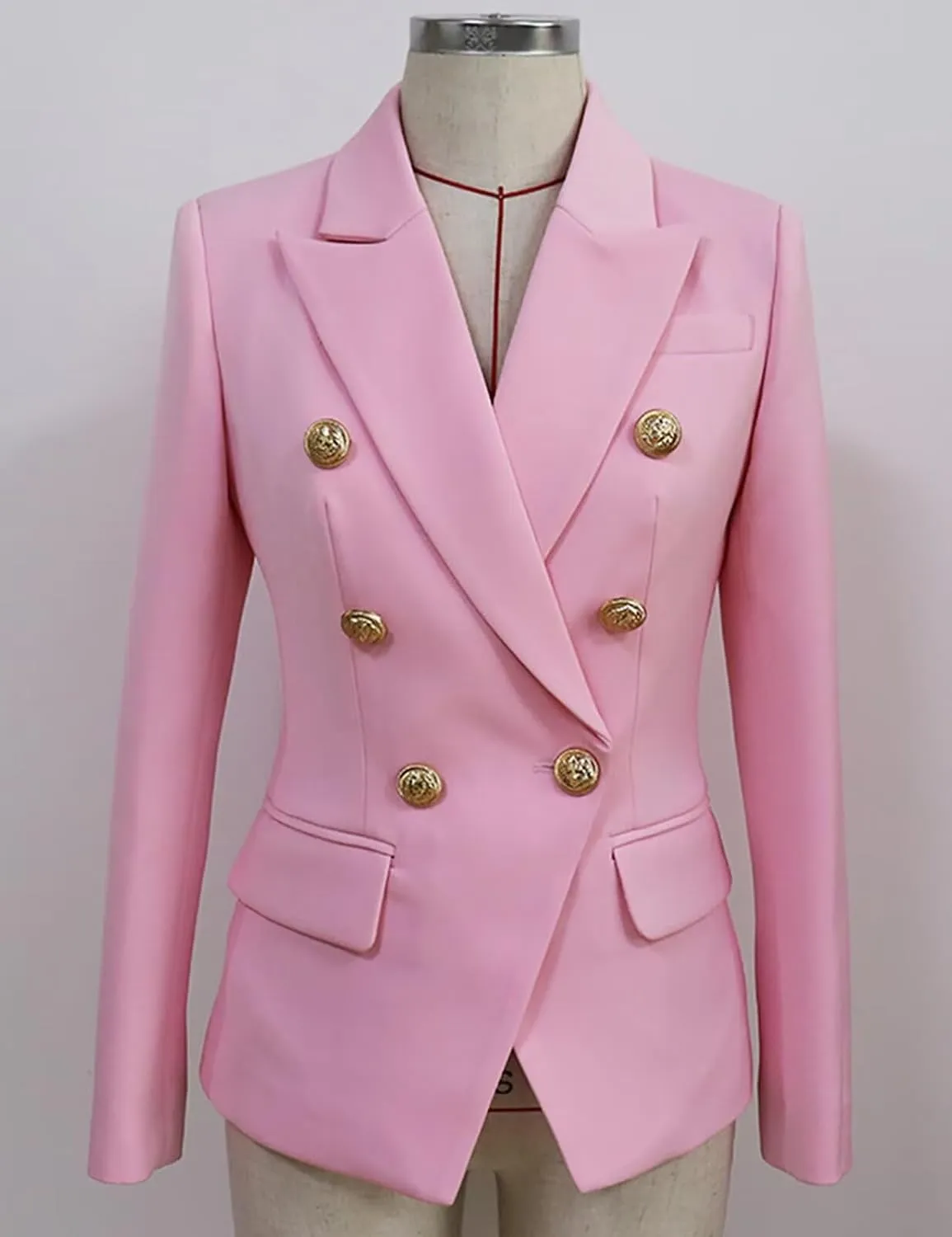Womens Casual Blazers Long Sleeve Lapel Button Suit Jackets Slim Fit Work Office Blazer Jacket for Women