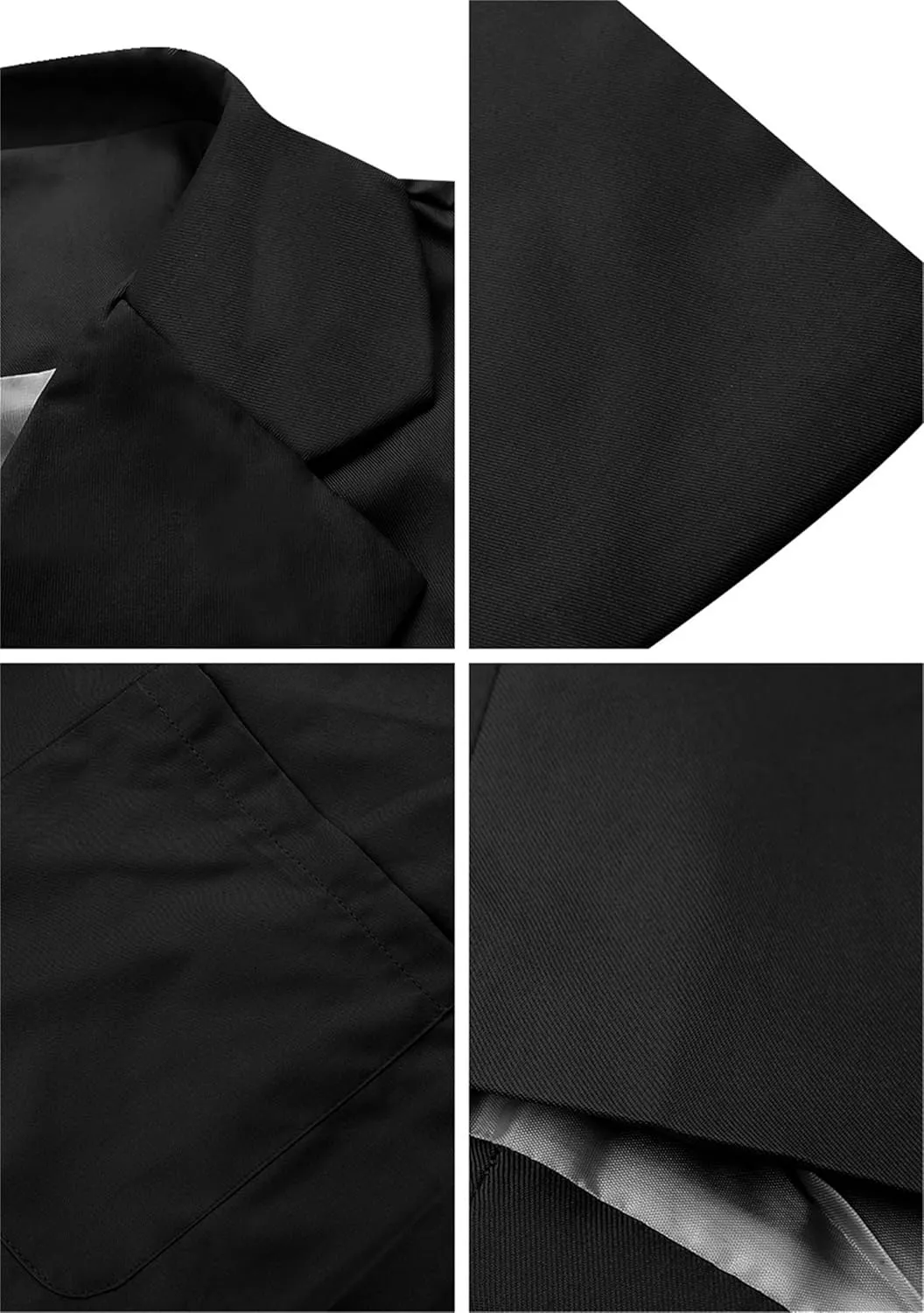 Womens Lapel Open Front Blazer Jackets Fall Long Sleeve Casual Work Office Blazers Jacket Suit
