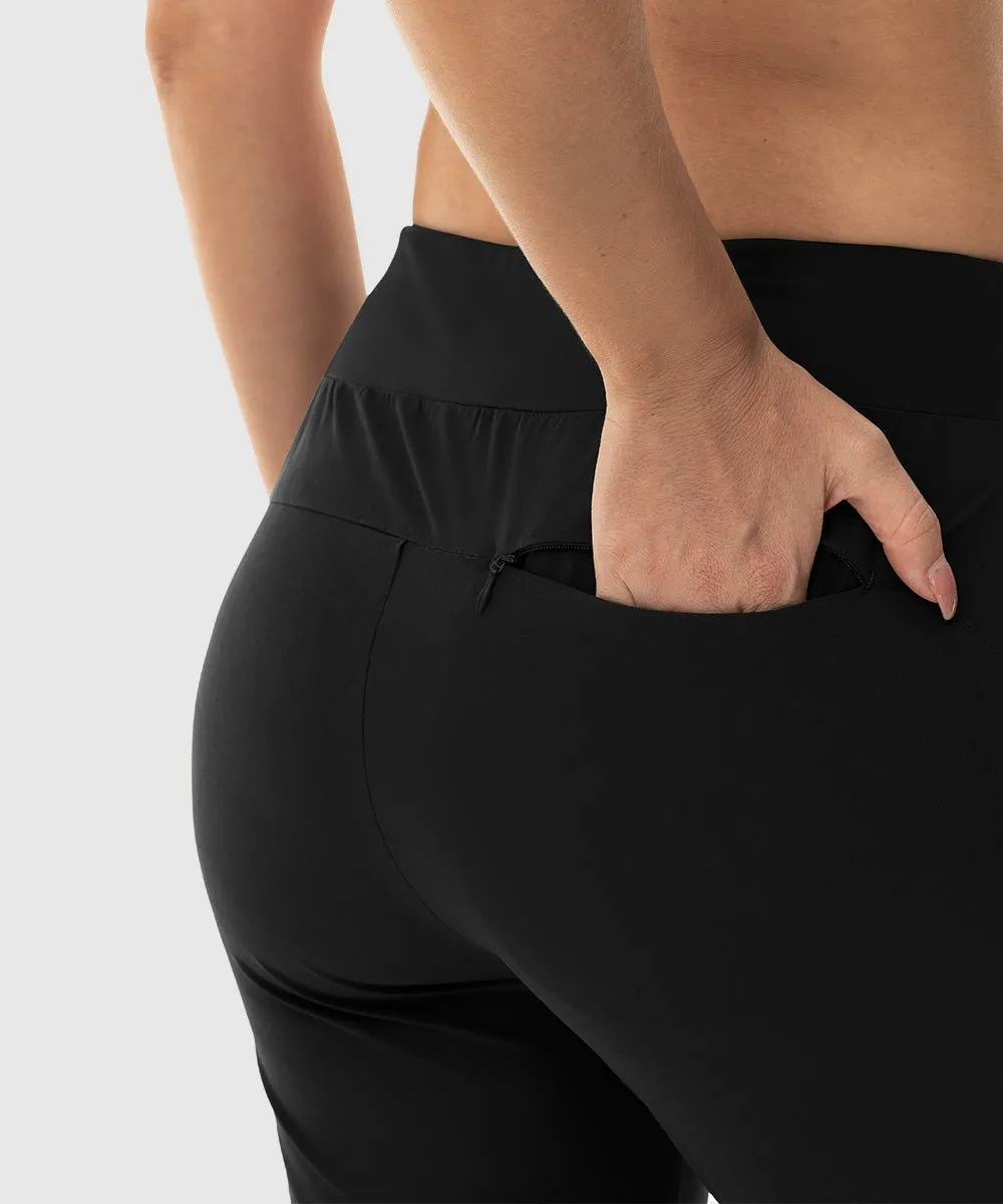 Women's Lightweight Stretch Tapered Athletic Jogging Pants