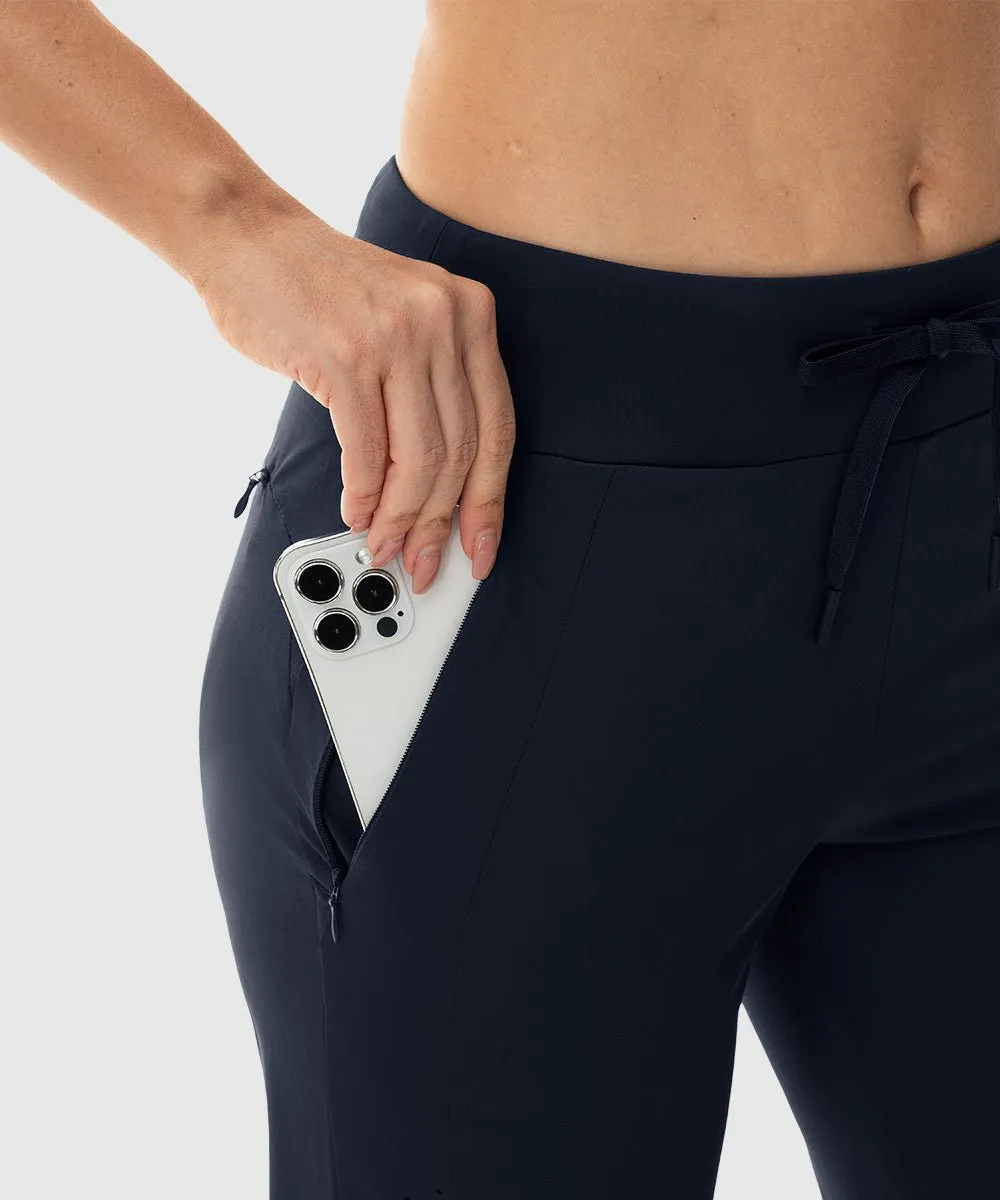 Women's Lightweight Stretch Tapered Athletic Jogging Pants