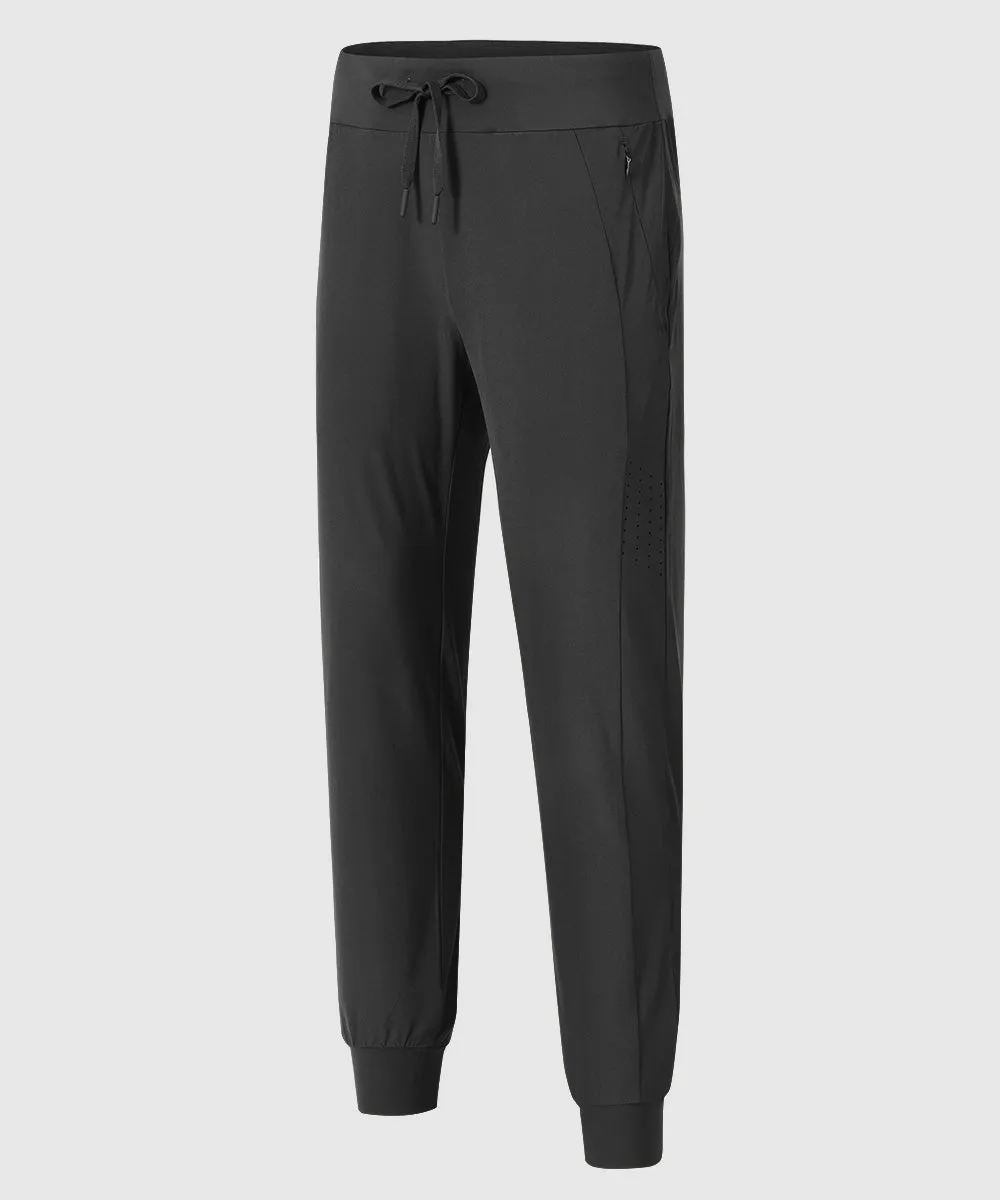 Women's Lightweight Stretch Tapered Athletic Jogging Pants