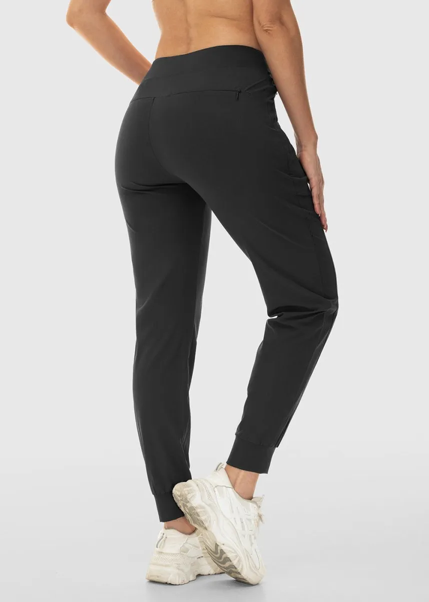 Women's Lightweight Stretch Tapered Athletic Jogging Pants