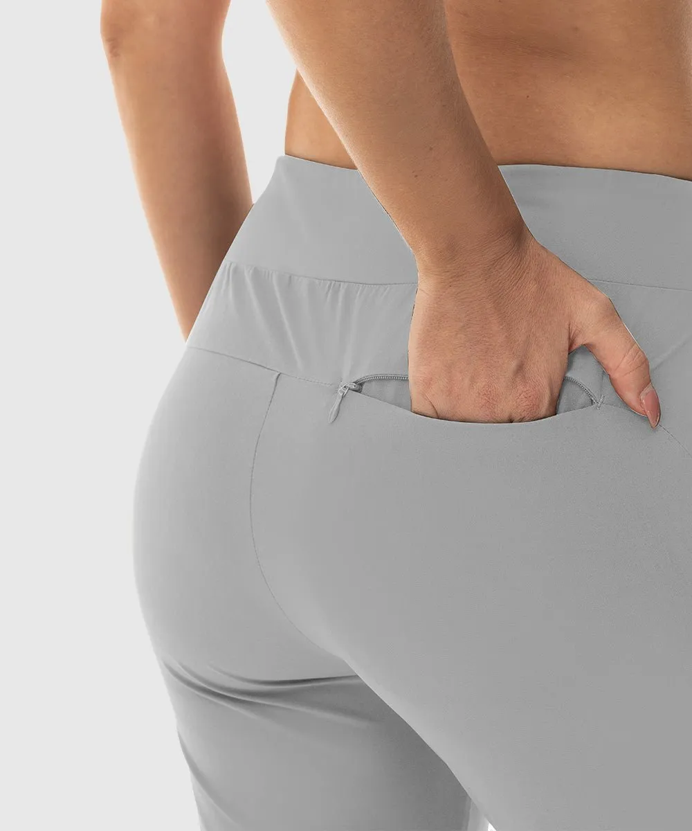 Women's Lightweight Stretch Tapered Athletic Jogging Pants