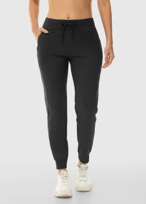 Women's Lightweight Stretch Tapered Athletic Jogging Pants