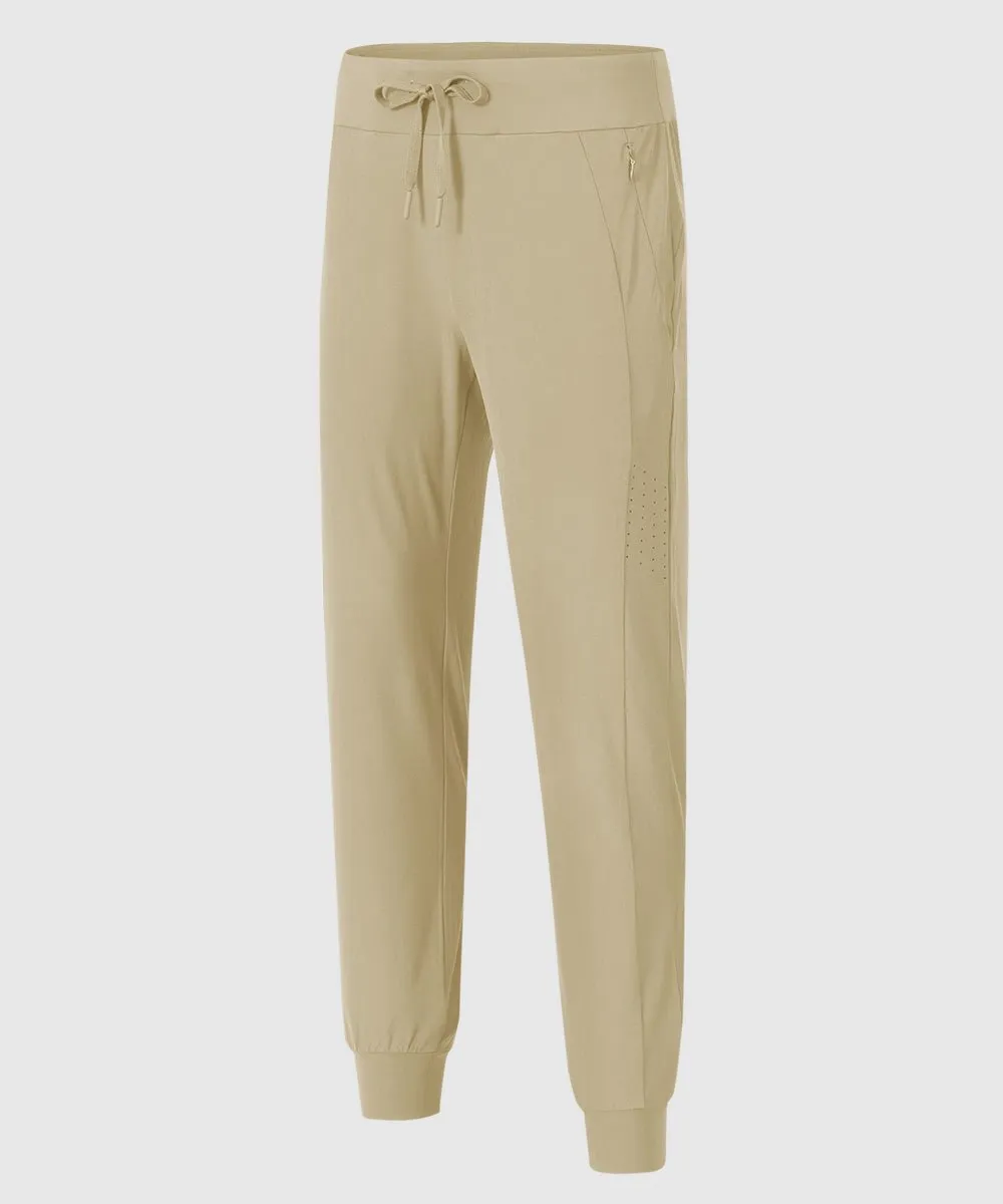 Women's Lightweight Stretch Tapered Athletic Jogging Pants