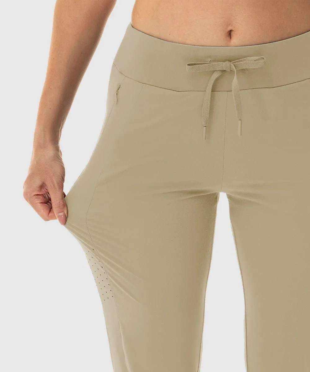Women's Lightweight Stretch Tapered Athletic Jogging Pants