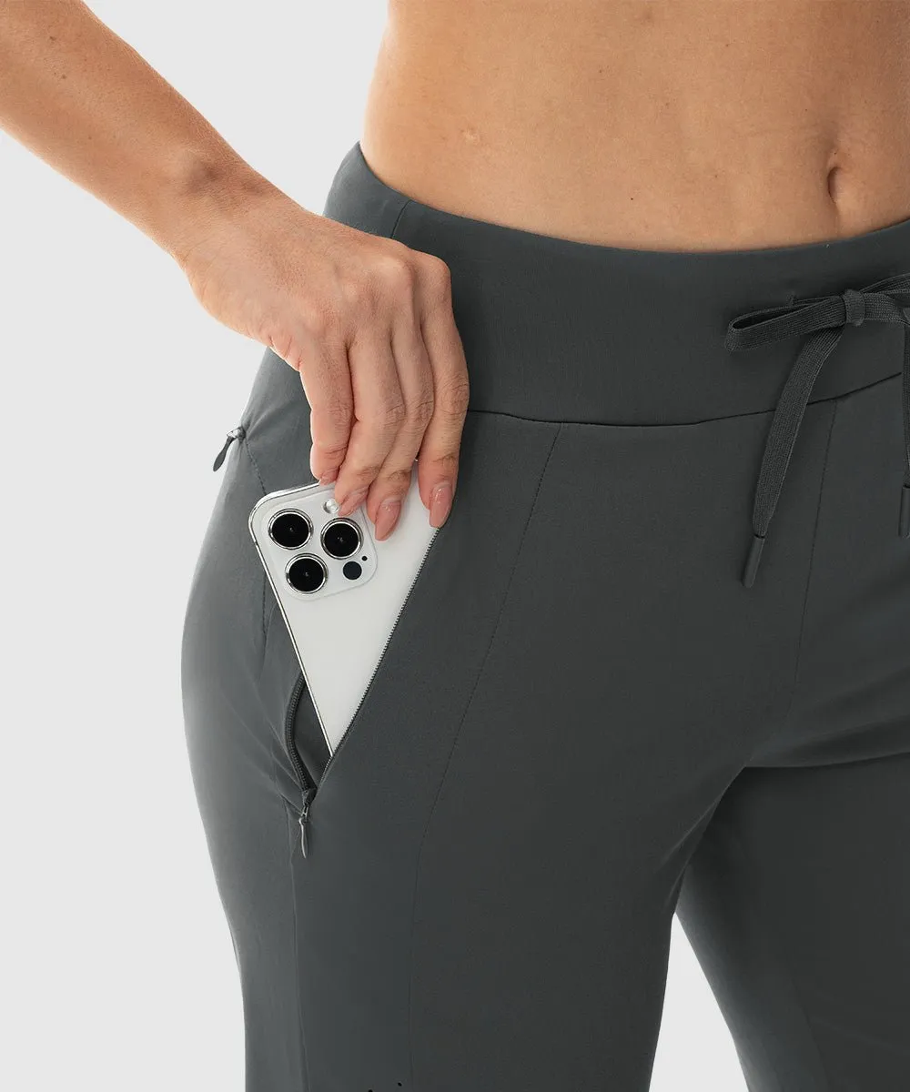 Women's Lightweight Stretch Tapered Athletic Jogging Pants