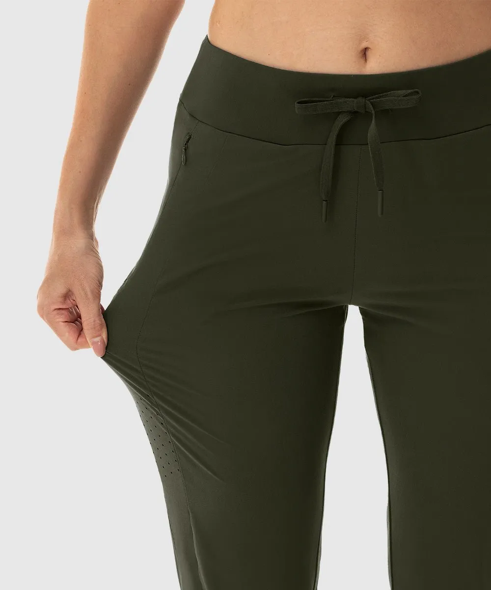 Women's Lightweight Stretch Tapered Athletic Jogging Pants
