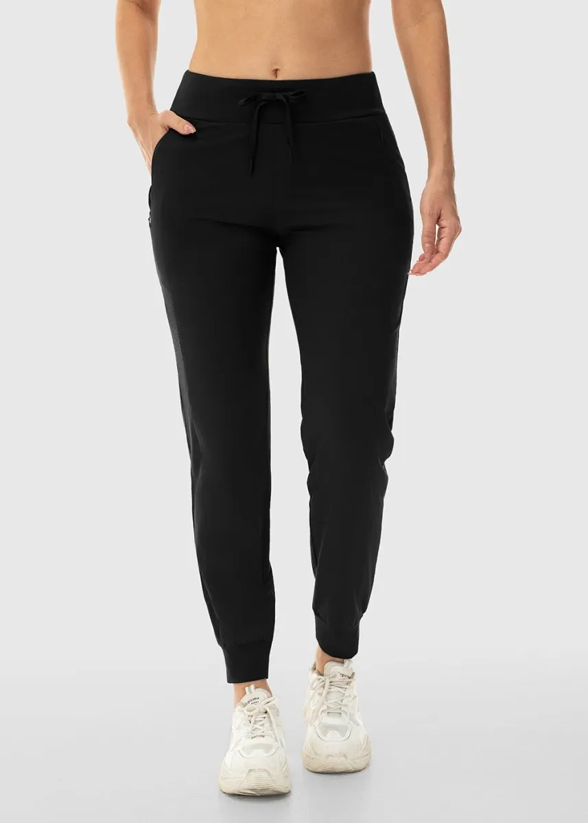Women's Lightweight Stretch Tapered Athletic Jogging Pants