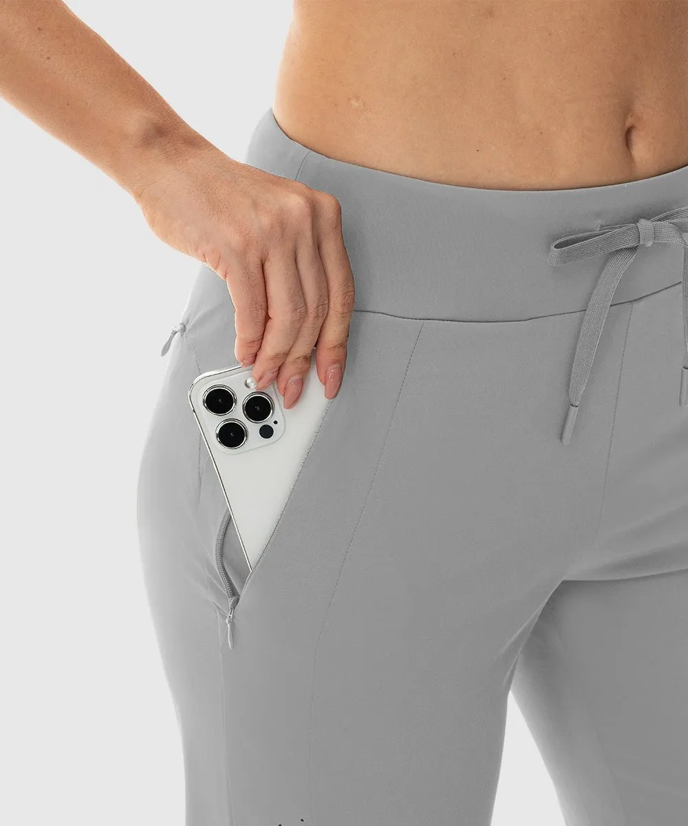 Women's Lightweight Stretch Tapered Athletic Jogging Pants