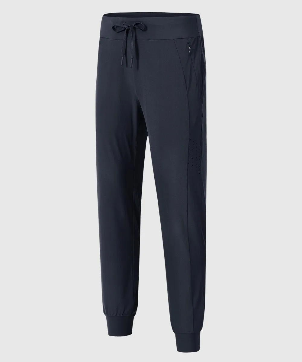 Women's Lightweight Stretch Tapered Athletic Jogging Pants