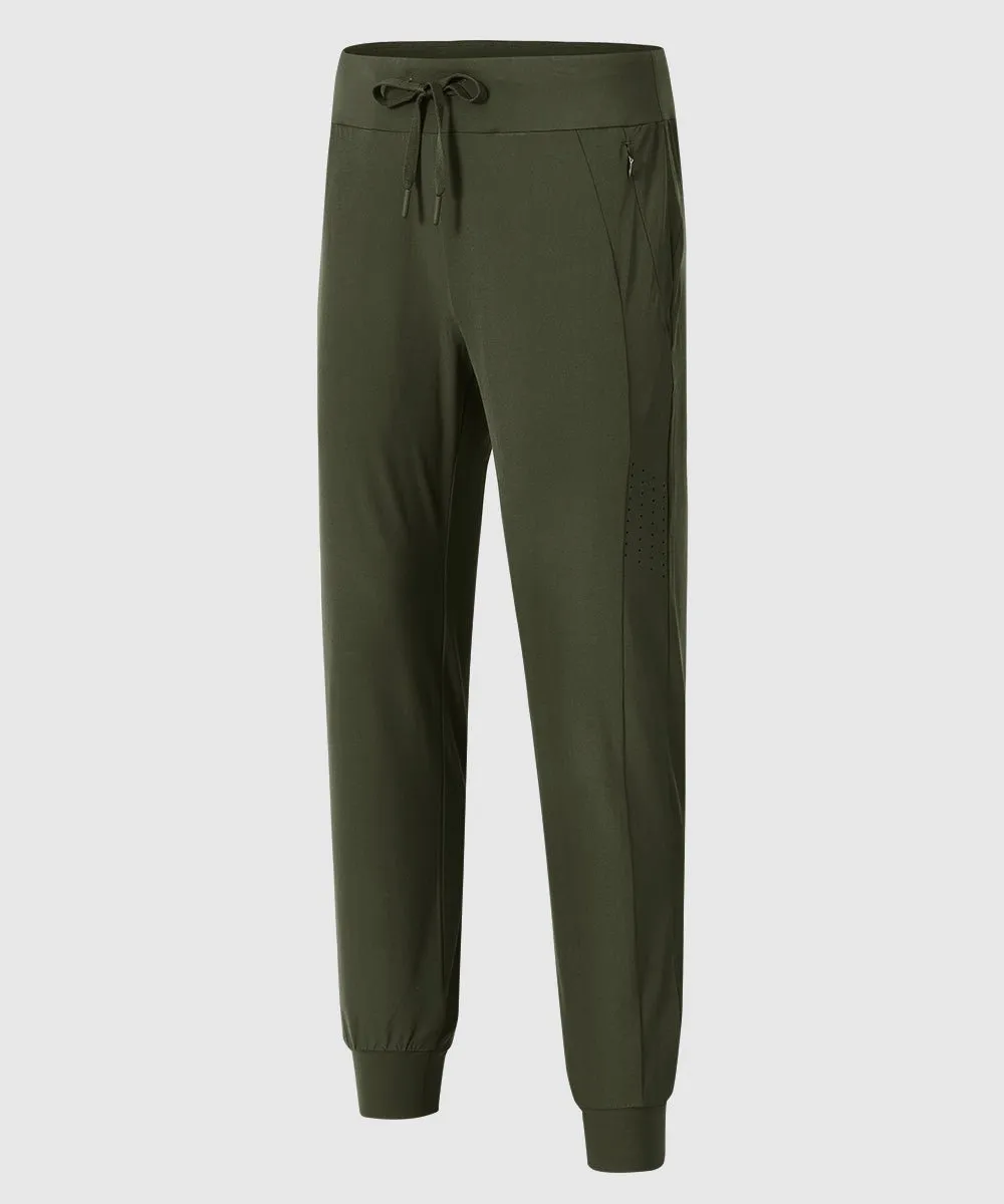 Women's Lightweight Stretch Tapered Athletic Jogging Pants
