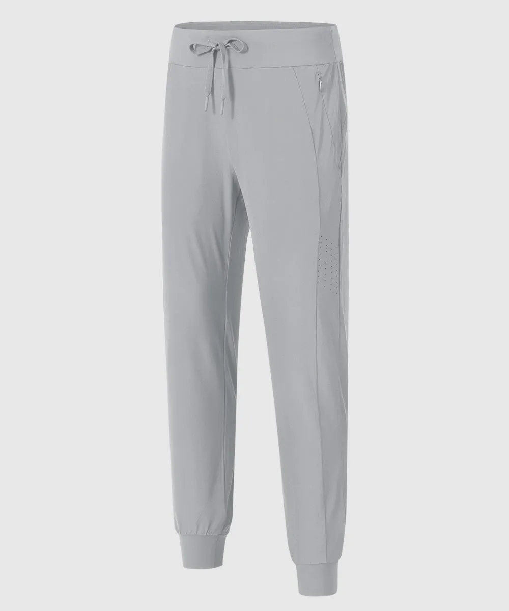 Women's Lightweight Stretch Tapered Athletic Jogging Pants