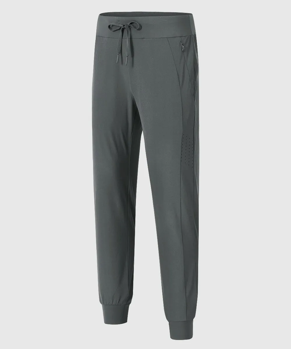 Women's Lightweight Stretch Tapered Athletic Jogging Pants