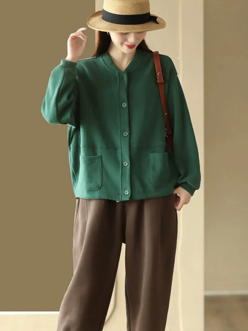 Women's Modern Casual Wear Stand Collar Sweater