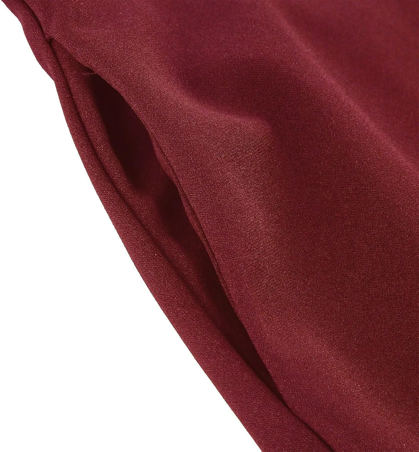 Womens Retro High Waisted Skirts Vintage Stretch A Line Flared Midi Skirt Knee Length Casual Dress Summer Clothes