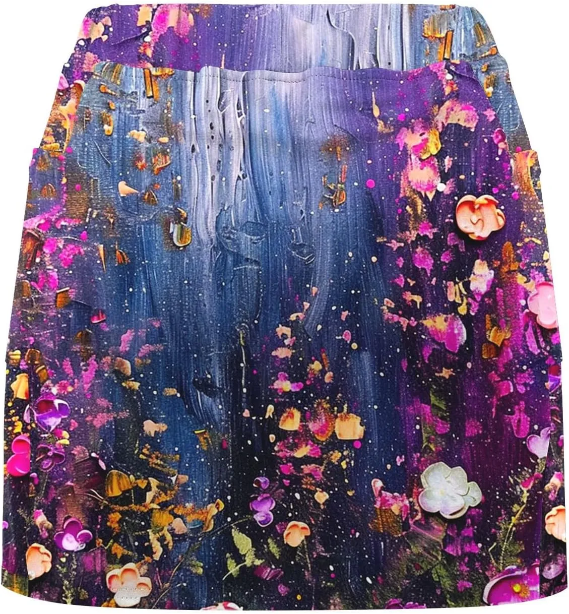 Women's Sports Skorts Floral Print Running Exercise Yoga Mini Skirt Workout Gym Athletic 2 in 1 Tennis Shorts Activewear 2024