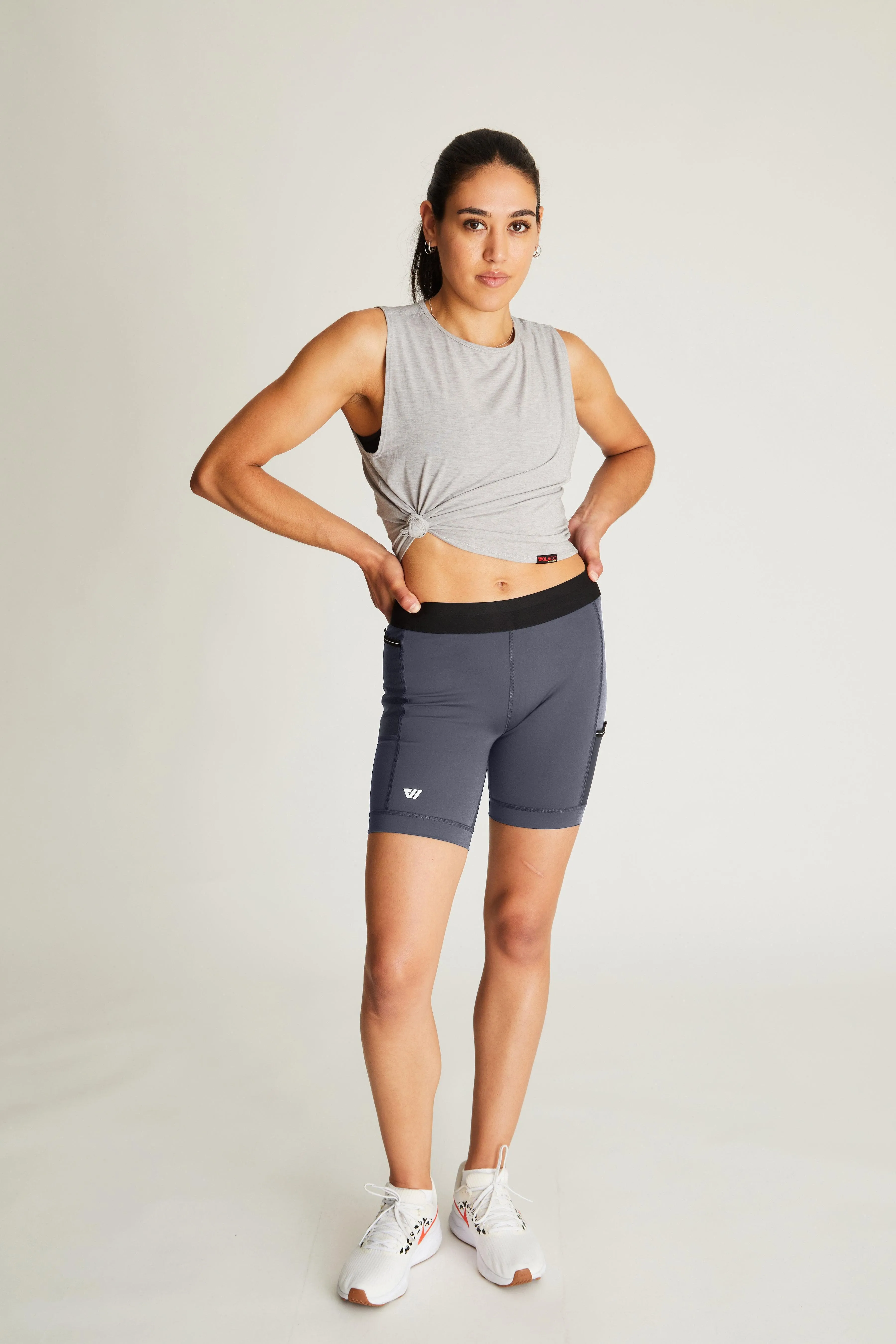 Women's Sprint Half Tight in Hudson Grey