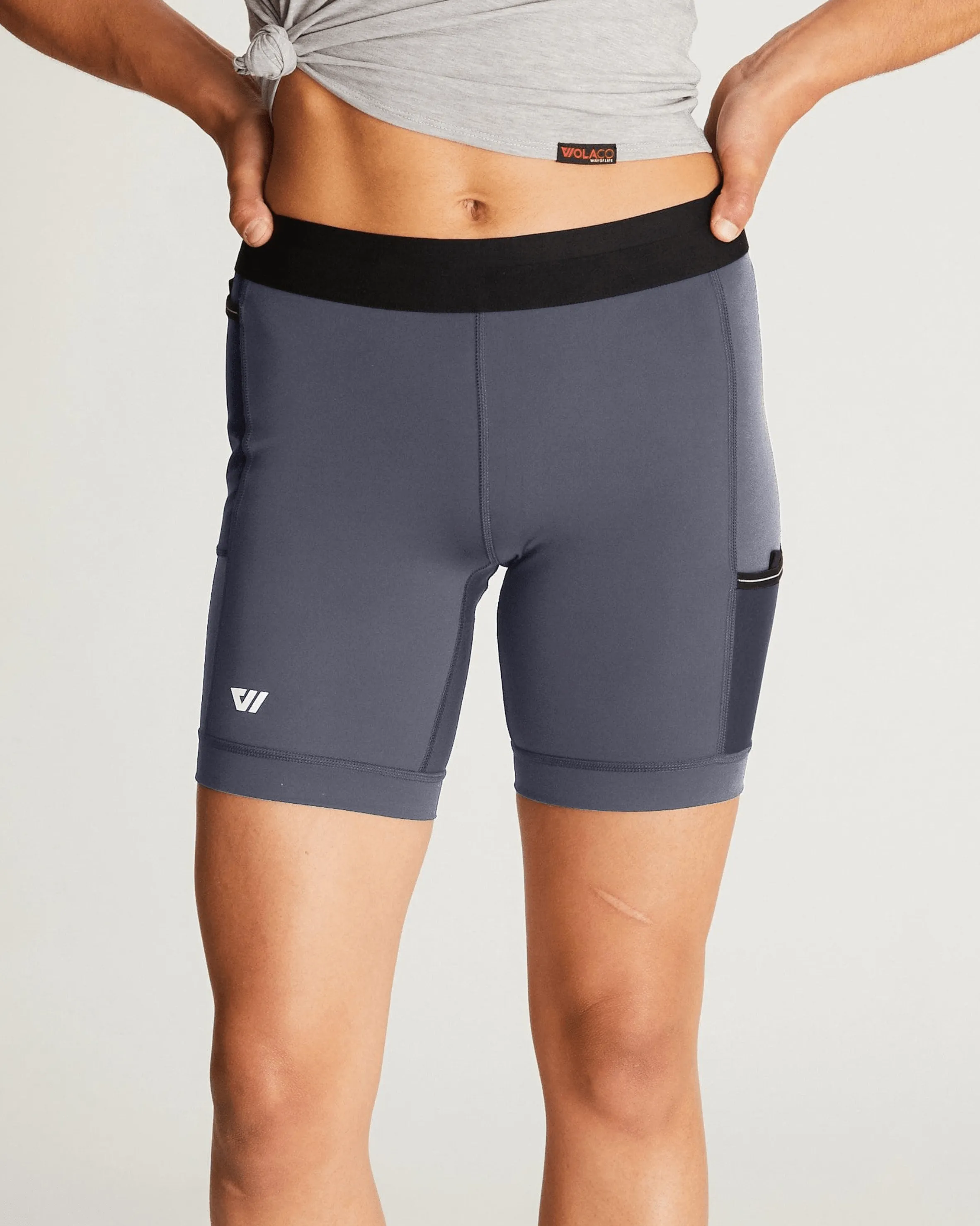 Women's Sprint Half Tight in Hudson Grey