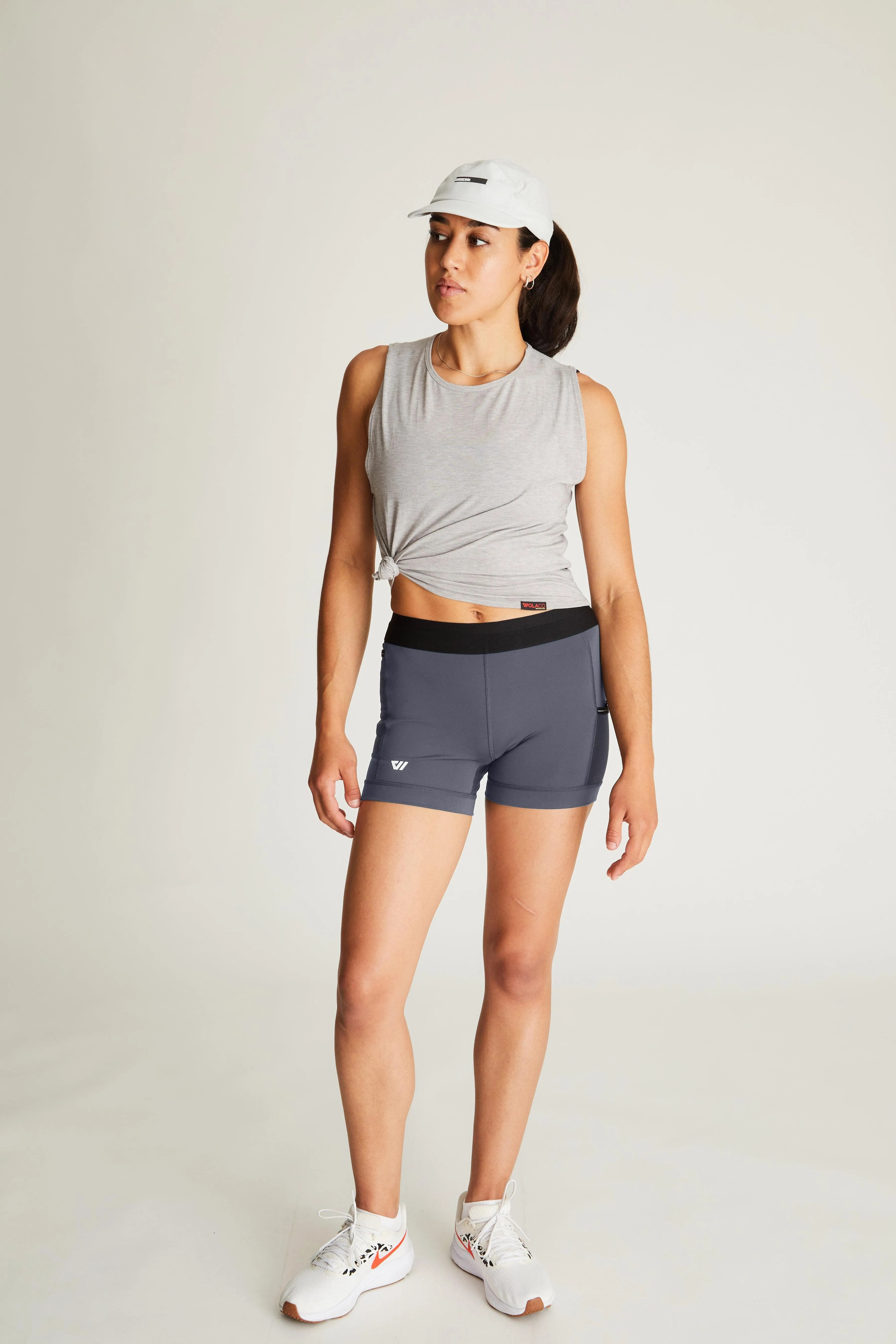 Women's Sprint Half Tight in Hudson Grey