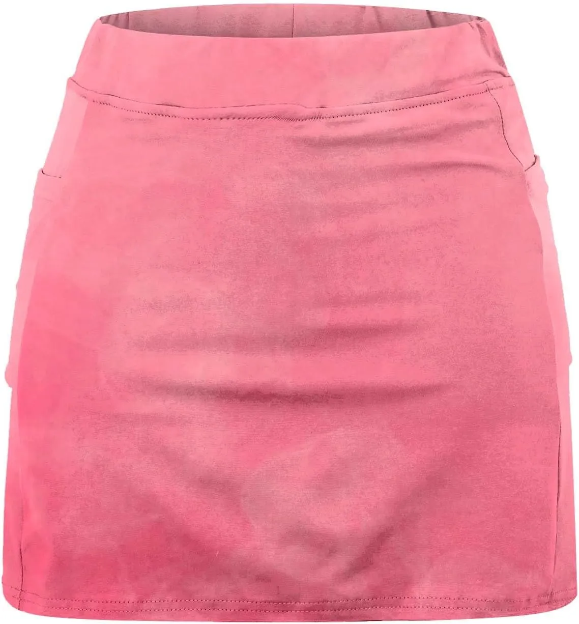 Women's Tennis Skirts 2 in 1 Athletic Tie-Dye High Waisted Stretchy Tennis Skort A-line Casual Y2K Summer Workout Golf Shorts