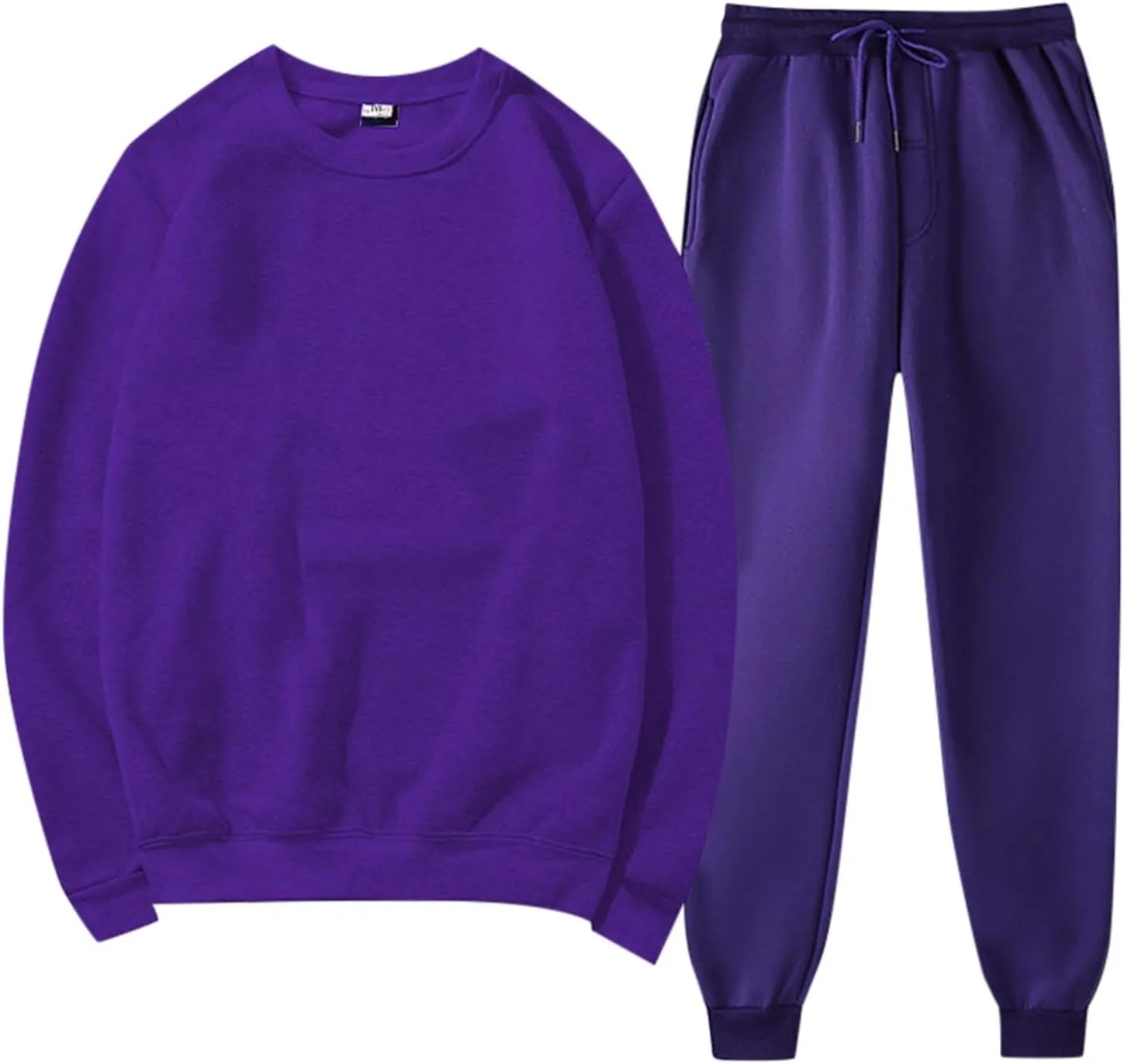 Women's Two Piece Tracksuit Long Sleeve Crewneck Long Sleeve Tops Long Pants Tracksuits