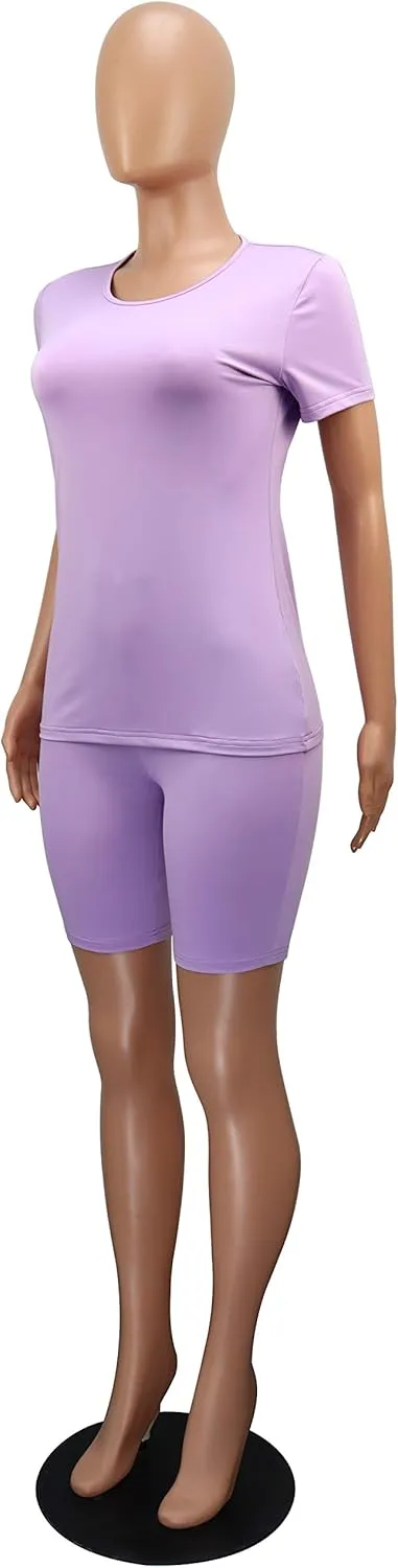 WPNAKS Women Tracksuit Sports Suit Crop Top Pants Outfit Yoga Workout High Waist Tight 2Pcs Outfit Set